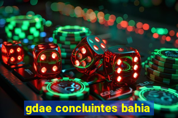 gdae concluintes bahia